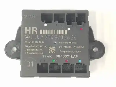 Second-hand car spare part electronic module for clase c clase c berlina 2.2 cdi oem iam references a2048702626