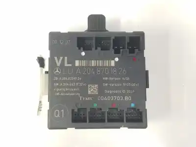 Second-hand car spare part electronic module for clase c clase c berlina 2.2 cdi oem iam references a2048701826