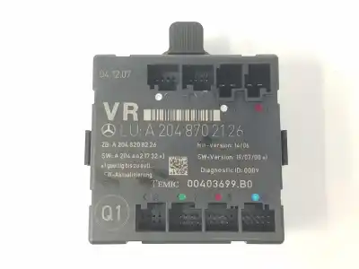 Second-hand car spare part electronic module for clase c clase c berlina 2.2 cdi oem iam references a2048702126