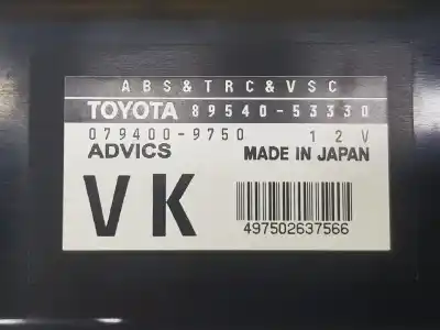 Second-hand car spare part electronic module for lexus is 200 (ds2/is2) 220d oem iam references 8954053330  0794009750