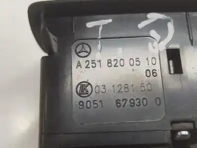 Автозапчастина б/у управління склами задніх правіх для mercedes-benz clase r (w251, v251) r 350 cdi 4-matic (251.023, 251.123) посилання на oem iam a2518200510  a2518200510