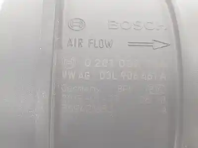 Автозапчастина б/у витратомір повітря для seat leon (5f1) fr plus посилання на oem iam 03l906461a  03l906461a