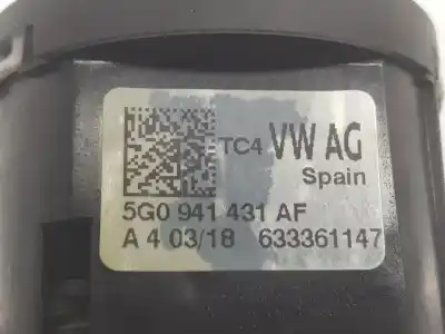 Автозапчастина б/у управління світлом для seat leon (5f1) fr plus посилання на oem iam 5g0941431af  5g0941431af