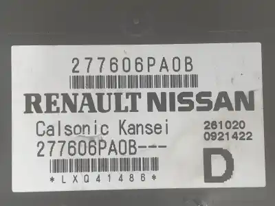 Second-hand car spare part electronic module for nissan juke 1.0 12v oem iam references 277606pa0b  277606pa0b