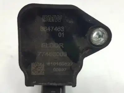 Peça sobressalente para automóvel em segunda mão bobina de ignição por bmw serie 1 lim. 1.5 12v referências oem iam 12138647463