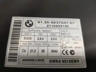 Second-hand car spare part electronic module for bmw 1 coupé (e82) 118 d oem iam references 61359237047  61359237047