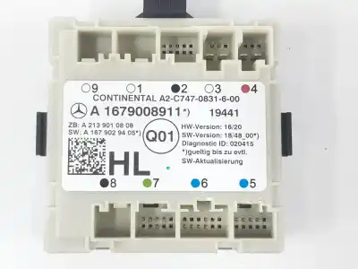 Автозапчасти б/у электронный модуль за clase c clase c familiar 2.0 cdi ссылки oem iam a1679008911  a1679008911