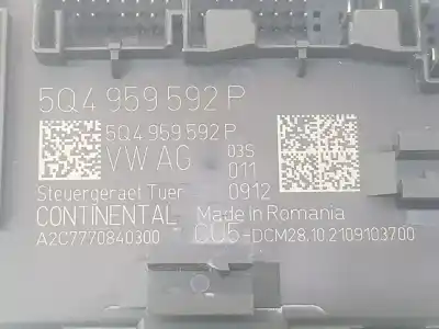 Автозапчастина б/у електронний модуль для seat ateca (kh7) style посилання на oem iam 5q4959592p  5q4959592p