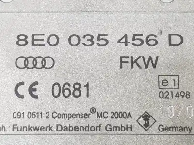 Автозапчасти б/у электронный модуль за audi a5 (8t3) 1.8 tfsi ссылки oem iam 8e0035456d  8e0035456d