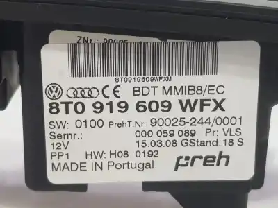 Автозапчасти б/у многофункциональное управление за audi a5 (8t3) 1.8 tfsi ссылки oem iam 8t0919609wfx  8t0919611