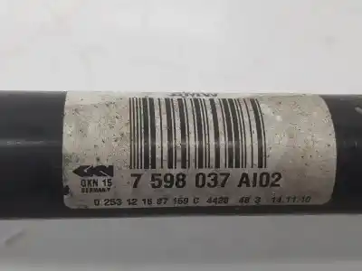 Автозапчастина б/у трансмісія задня ліва для bmw x3 (f25) 2.0 turbodiesel посилання на oem iam 33207598037  7598037