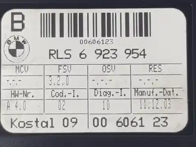 Second-hand car spare part sensor for bmw x5 (e53) 3.0 d oem iam references 61356923954  61356923954