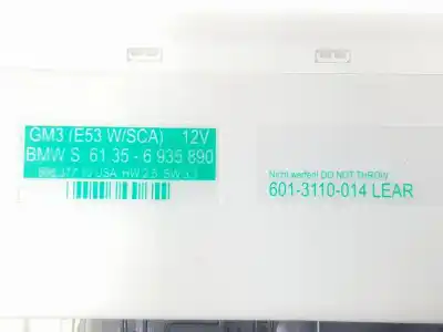 Second-hand car spare part electronic module for bmw x5 (e53) 3.0 d oem iam references 61356935890  61356935890
