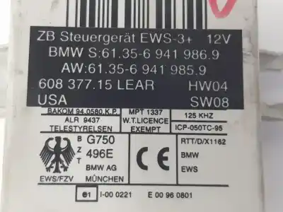 Pezzo di ricambio per auto di seconda mano modulo elettronico per bmw x5 (e53) 3.0 d riferimenti oem iam 61356941986  61359145097