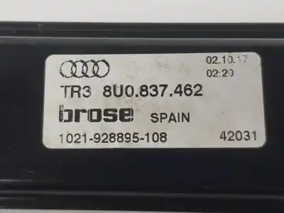 Автозапчастина б/у регулятор переднього правого скла для audi q3 (8ub, 8ug) 2.0 tdi посилання на oem iam 8u0837462  8u0837462