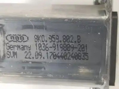 Автозапчастина б/у двигатель переднього правого скла для audi q3 (8ub, 8ug) 2.0 tdi посилання на oem iam 8k0959802b  8x0959802b