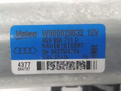 Автозапчастина б/у двигатель заднього склоочисника для audi q3 (8ub, 8ug) 2.0 tdi посилання на oem iam 4g9955711c  4g9955711c
