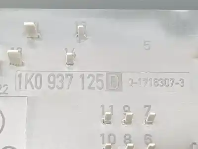 Second-hand car spare part fuse box unit for volkswagen golf vi variant (aj5) 1.6 tdi dpf oem iam references 1k0937125d  1k0937125d