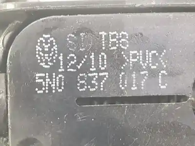 Автозапчастина б/у замок заднього правого дверя для volkswagen golf vi variant (aj5) 1.6 tdi dpf посилання на oem iam 5k4839016h  5k4839016h