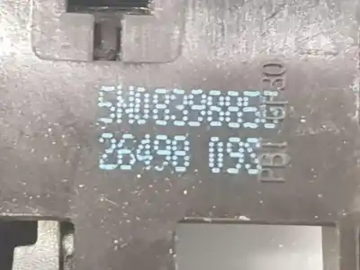 Автозапчастина б/у замок дверей заднього лівого для volkswagen golf vi variant (aj5) 1.6 tdi dpf посилання на oem iam 5k4839015h  5k4839015h