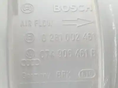 Автозапчастина б/у витратомір повітря для audi a4 b7 (8ec) 2.0 tdi 16v посилання на oem iam 074906461b  074906461b