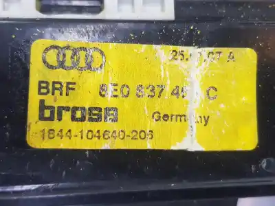 Автозапчасти б/у регулятор стекла переднего левого за audi a4 b7 (8ec) 2.0 tdi 16v ссылки oem iam 8e0837461c  8e0837461c