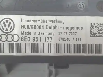Автозапчастина б/у внутрішне світло для audi a4 b7 (8ec) 2.0 tdi 16v посилання на oem iam 8e0947135d  8e0951177