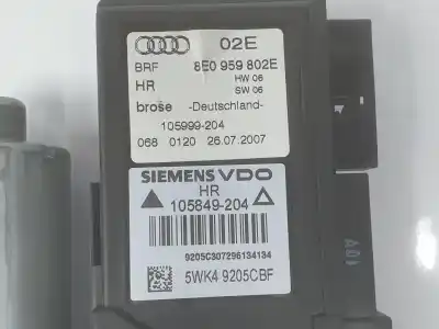 Автозапчастина б/у двигатель заднього правого скла для audi a4 b7 (8ec) 2.0 tdi 16v посилання на oem iam 8e0959802e  8e0959802e