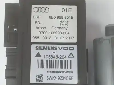 Автозапчасти б/у мотор заднего левого стекла за audi a4 b7 (8ec) 2.0 tdi 16v ссылки oem iam 8e0959801e  8e0959801e