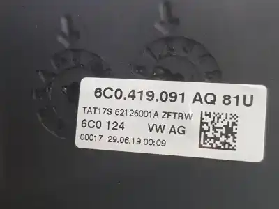 Second-hand car spare part steering wheel for volkswagen caddy furgón/kombi furgón bmt oem iam references 6c0419091aq  6c0419091aq
