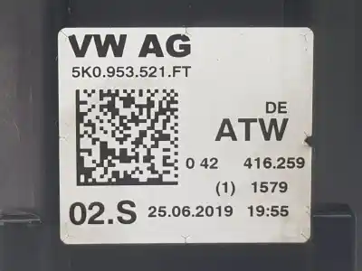 Автозапчастина б/у управління рульмом для volkswagen caddy furgón/kombi 2.0 tdi посилання на oem iam 5k0953502l  5k0953502l