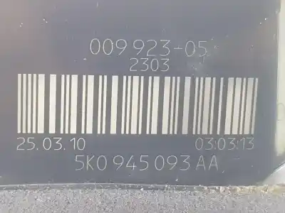 Автозапчастина б/у внутрішній лівий задній ліхар для volkswagen golf vi variant (aj5) 1.6 tdi dpf посилання на oem iam 5k0945093aa  5k0945093aa