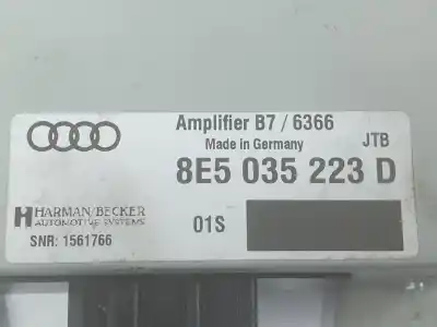 Автозапчастина б/у електронний модуль для audi a4 b7 (8ec) 2.0 tdi 16v посилання на oem iam 8e5035223d  8e5035223d