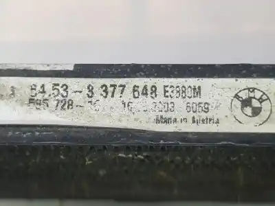 Second-hand car spare part air conditioning condenser / radiator for bmw serie 3 berlina (e46) 320d oem iam references 64538377648