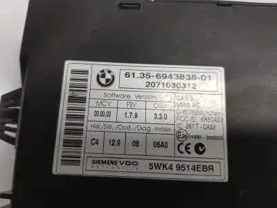Second-hand car spare part electronic module for bmw x5 (e70) 4.8 i xdrive oem iam references 61356943838  61359395656