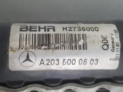 Автозапчасти б/у водяной радиатор за mercedes-benz clk (c209) clk 220 cdi (209.308) ссылки oem iam a2035000503  a2035000503