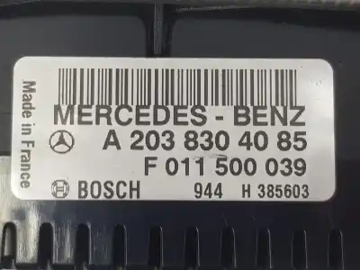 Автозапчастина б/у клімат-контроль для mercedes-benz clk (c209) clk 220 cdi (209.308) посилання на oem iam a2038304085