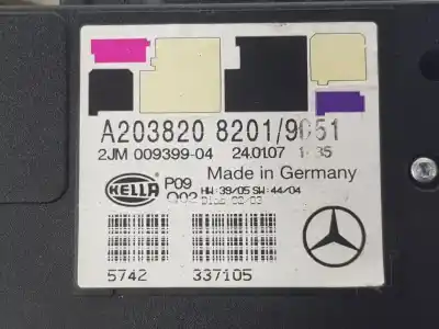 Pezzo di ricambio per auto di seconda mano luce interna per mercedes-benz clk (c209) clk 220 cdi (209.308) riferimenti oem iam a2038208201  a2038208201