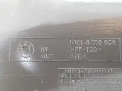 Peça sobressalente para automóvel em segunda mão canal de ar por bmw 5 (e39) 525 i referências oem iam 51718159959  51718159959