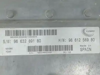 Gebrauchtes Autoersatzteil ecu-motorsteuergerät uce motorsteuergerät zum citroen jumper ii autobús 2.2 hdi 120 oem-iam-referenzen 9663289180 9661256980 