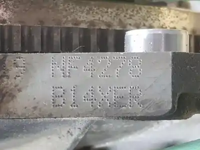 Second-hand car spare part complete engine for opel corsa d (s07) 1.4 (l08 l68) oem iam references b14xer  55598550