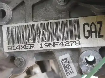 Second-hand car spare part complete engine for opel corsa d (s07) 1.4 (l08 l68) oem iam references b14xer  55598550