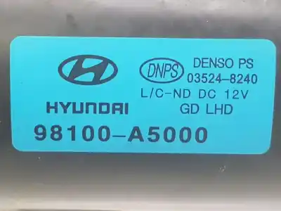 Second-hand car spare part front windshield wiper motor for hyundai i30 (gd) classic oem iam references 98120a5000  98110a5000