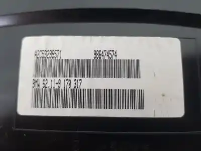 Second-hand car spare part dashboard for bmw x6 (e71) 3.5d oem iam references 62109170317  62109236833