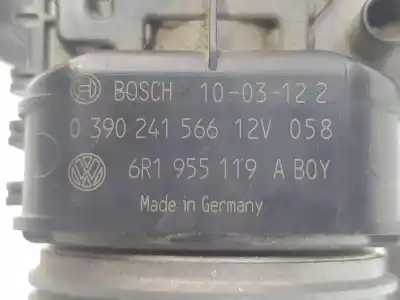 Second-hand car spare part front windshield wiper motor for seat ibiza iv (6j5, 6p1) 1.6 tdi oem iam references 6r1955119a Second-hand car spare part front windshield wiper motor for seat ibiza iv (6j5, 6p1) 1.6 tdi oem iam references 6r1955119a