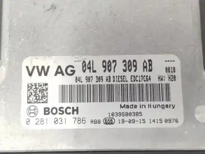 Автозапчастина б/у ебу контролер двигуна для volkswagen caddy furgón/kombi 2.0 tdi посилання на oem iam 04l907309ab  04l907309ab