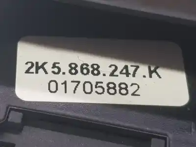 Автозапчастина б/у передній правий віконний вимикач для volkswagen caddy furgón/kombi 2.0 tdi посилання на oem iam 7l6959855b  7l6959855b