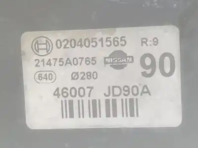Peça sobressalente para automóvel em segunda mão servo freio por nissan qashqai / qashqai +2 i (j10, nj10, jj10e) 1.5 dci referências oem iam 47210jd90a  46012jd80a