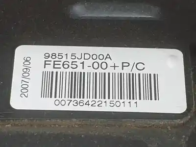 Peça sobressalente para automóvel em segunda mão kit airbag por nissan qashqai / qashqai +2 i (j10, nj10, jj10e) 1.5 dci referências oem iam 68030jd90a  98510jd16c