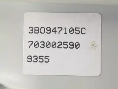 Автозапчастина б/у внутрішне світло для volkswagen caddy furgón/kombi 2.0 tdi посилання на oem iam 3b0947105c  3b0947105c